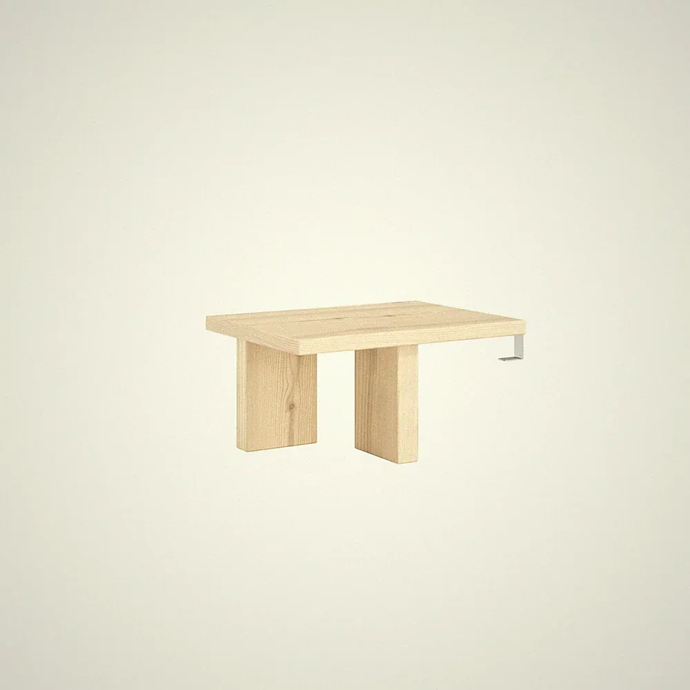 KARUP DESIGN Nachttisch Japan Bett Kiefer klar minimalistisch FSC