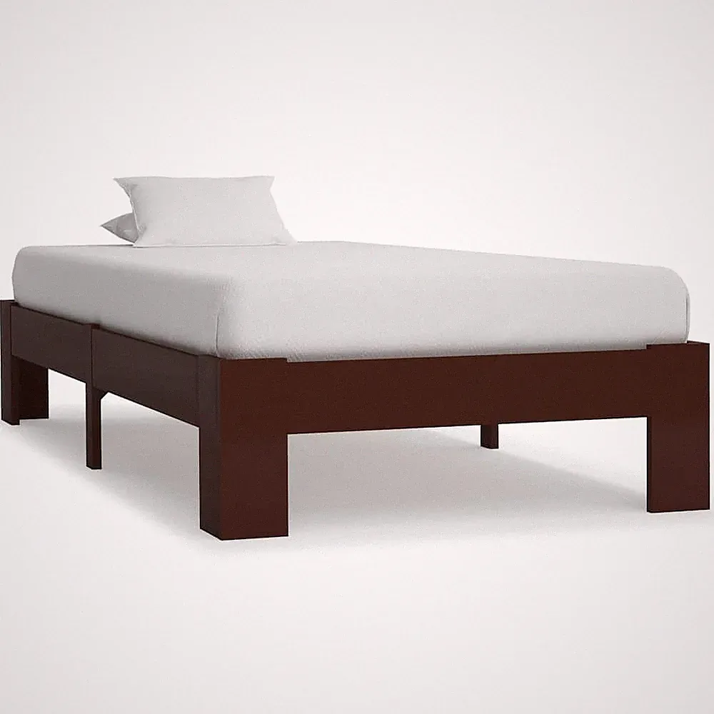 Kiefer Massiv Bettgestell Bett Holzbett Futonbett mehrere Auswahl vidaXL