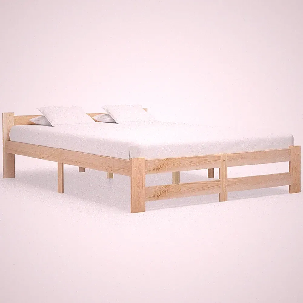 Kiefer Massiv Bettgestell Honigbraun Holzbett Futonbett Mehrere Auswahl vidaXL