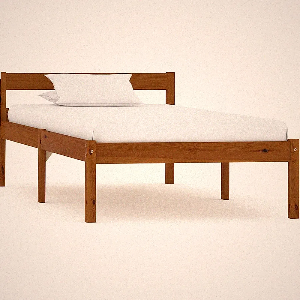 Kiefernholz Massiv Bettgestell Holzbett Bett Futonbett mehrere Auswahl vidaXL