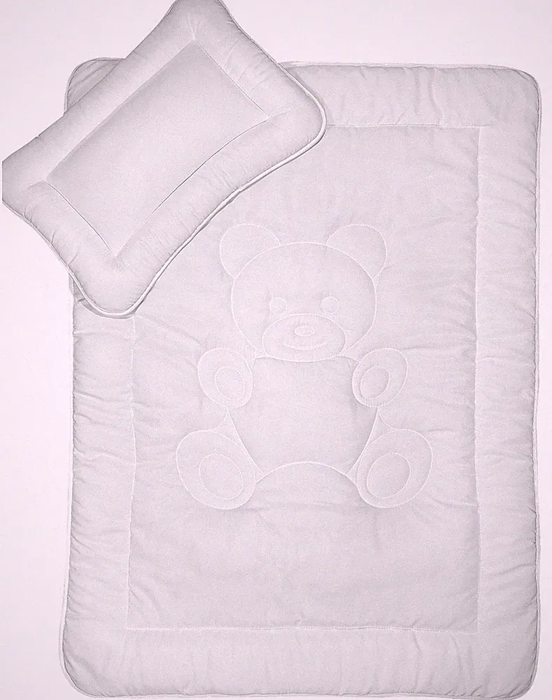 Kinder Bettdecken Set 40x60 cm + 100x135 cm Bärchensteppung / Oeko-Tex® 100