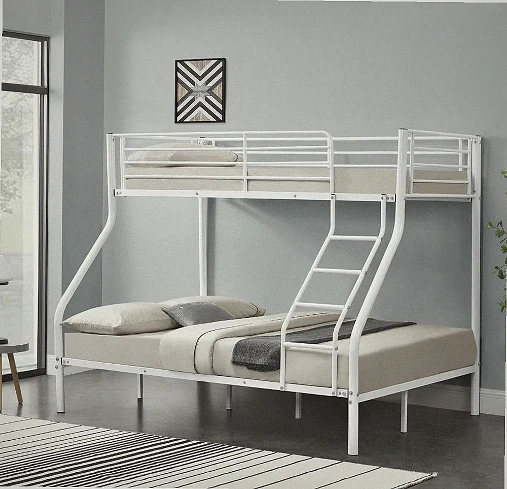 Kinder Etagenbett Doppelbett Stockbett Hochbett Metall Bettgestell 200x140/90cm