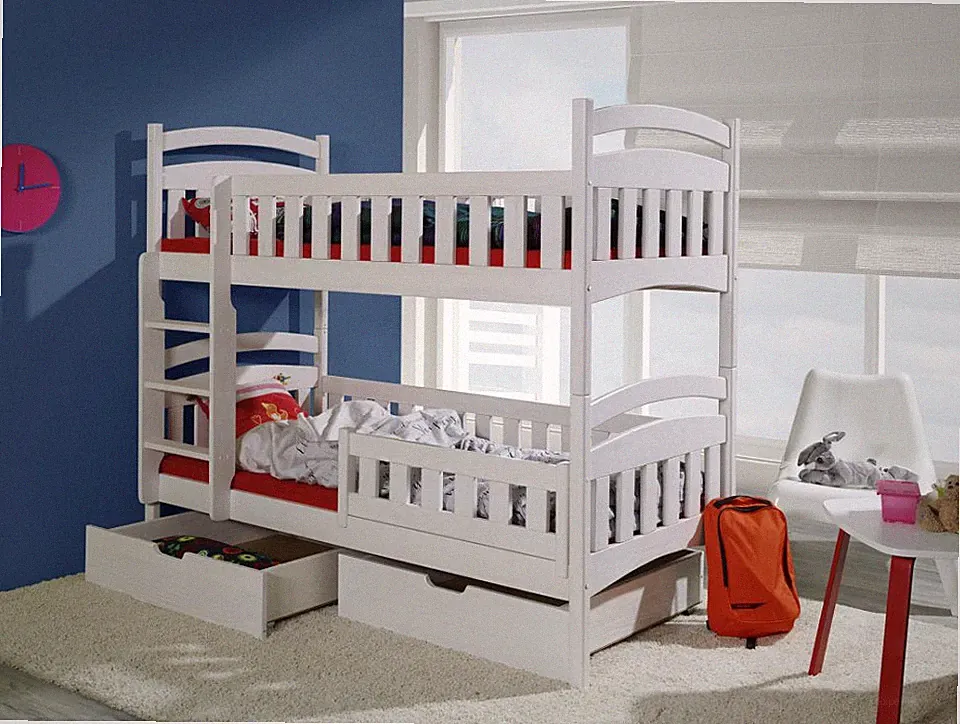Kinderbett Etagenbett Stockbett Doppelbett Domi II Hochbett aus Holz Kiefer 16
