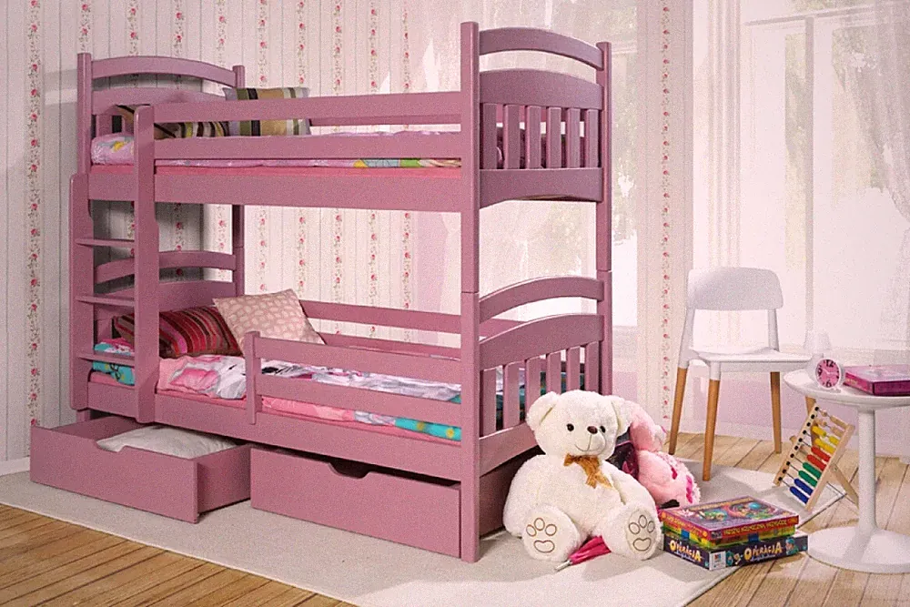 Kinderbett Etagenbett Stockbett für 3 Personen Jakob III Hochbett Holz Kiefer 16