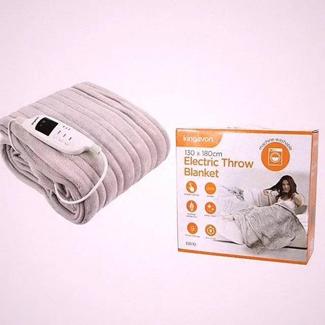 Kingavon Elektrische Wohndecke - 130 x 180 cm - 120 W