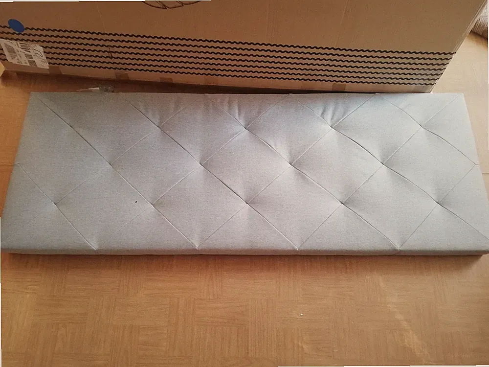 Kopfteil 160x60 cm Milan grau Boxspringbett Wandpolster Polsterkopfteil Neu 120€