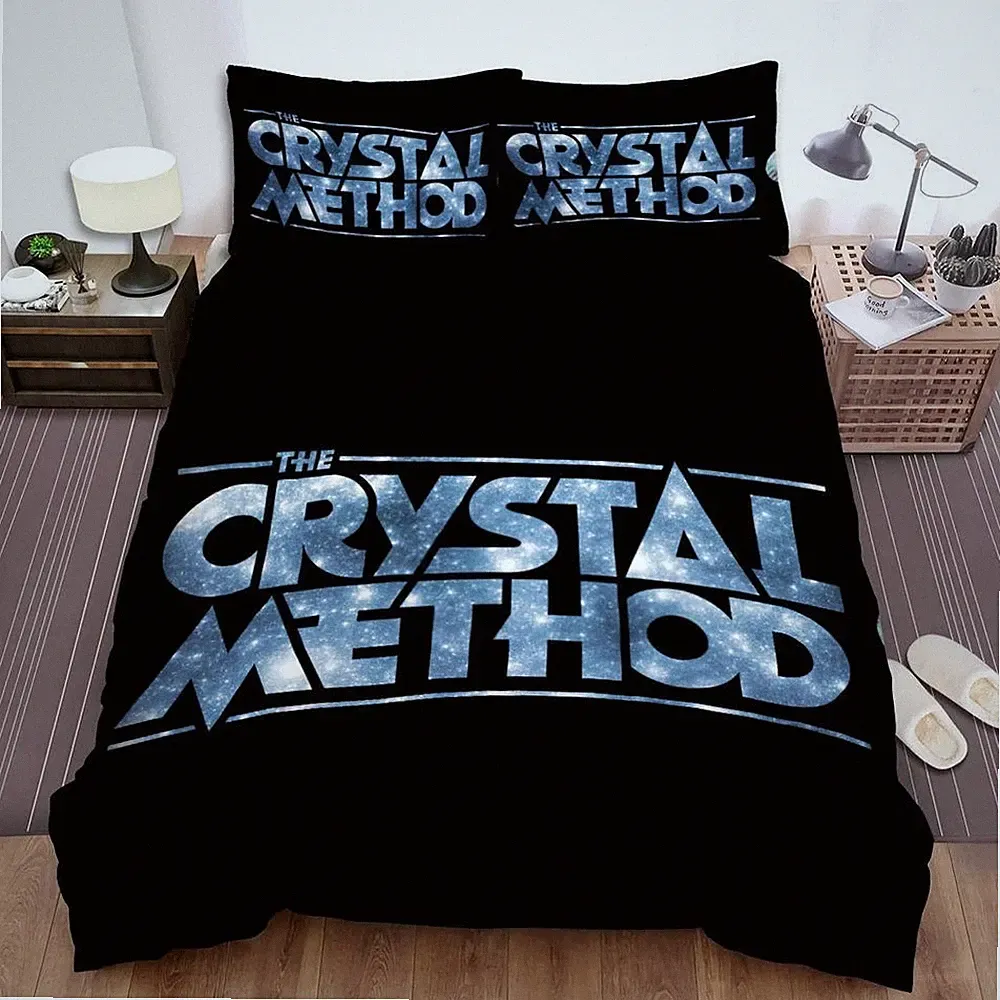 Kristall methode Quilt Bett bezug Einzel größe Musik Bettwäsche Dekor/anpassbar