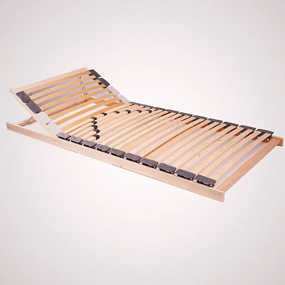 Lattenrahmen KAPPA - 28 Leisten - Kopfteil verstellbar - 120x200 cm Lattenrost