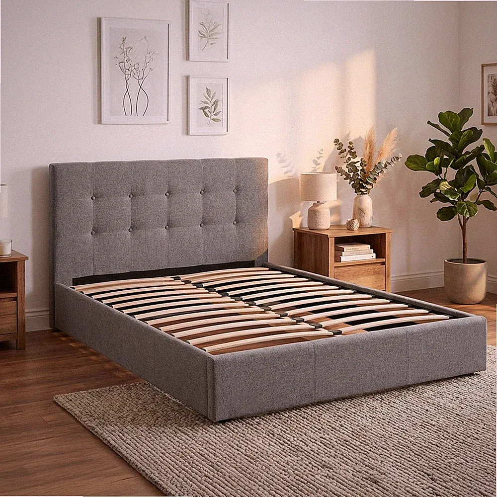 Lattenrost 120x200 cm Kiefer massiv | 24 Latten Federholzrahmen – Homestyle4u