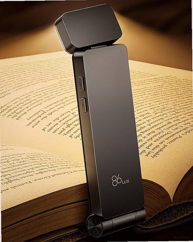 LED Buchleuchte zum Lesen im Bett, 3 Lichtfarben, Dimmbar, USB Wiederaufladbar