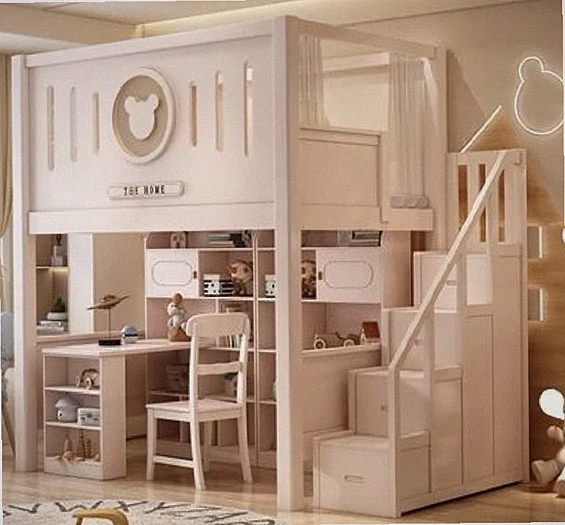 Loftbett Etagenbett Kinderhochbett Stockbett Kinderbett Hochbett Bett