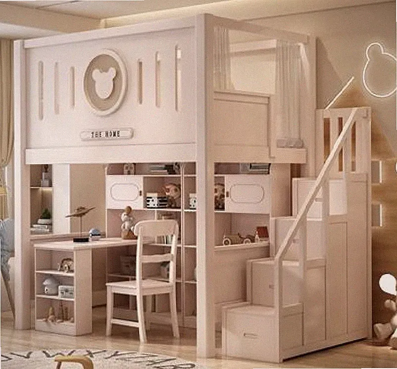 Loftbett Etagenbett Kinderhochbett Stockbett Kinderbett Hochbett Bett