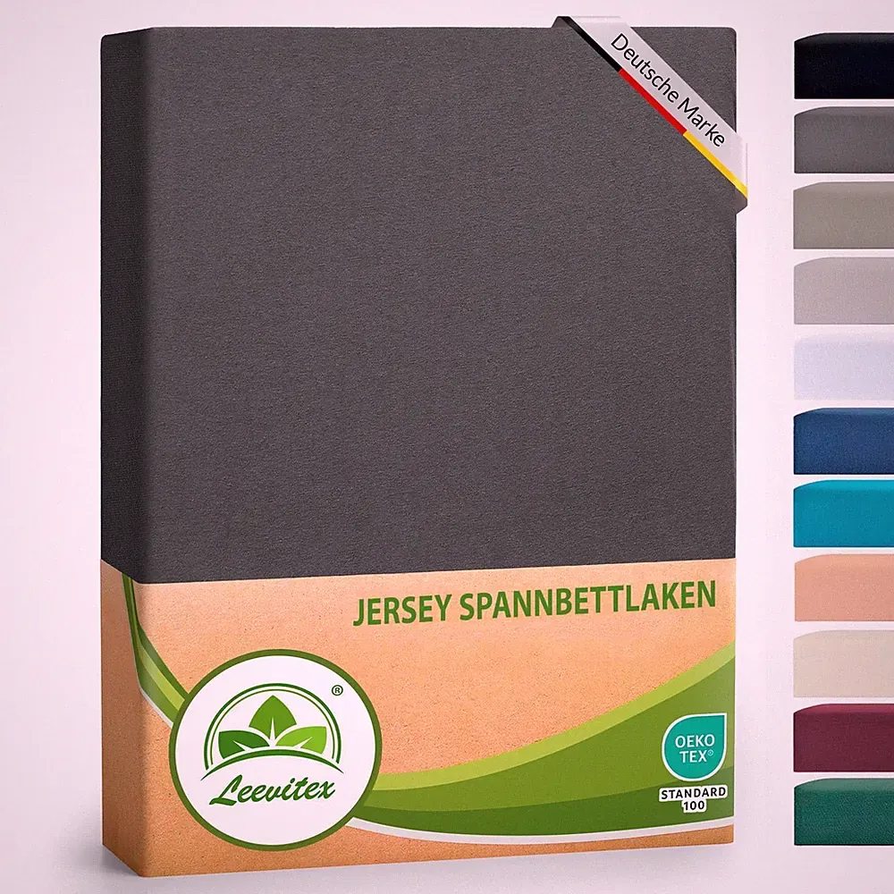 Luxus Elasthan Spannbettlaken | 250 g/m² | 92% Mako-Baumwolle und 8 % Elasthan