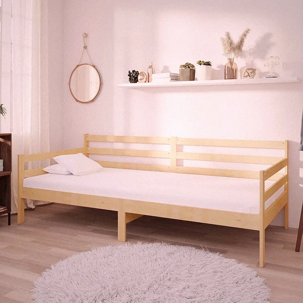 Massivholz Kiefer Tagesbett 90x200cm Gästebett Sofabett mehrere Auswahl vidaXL