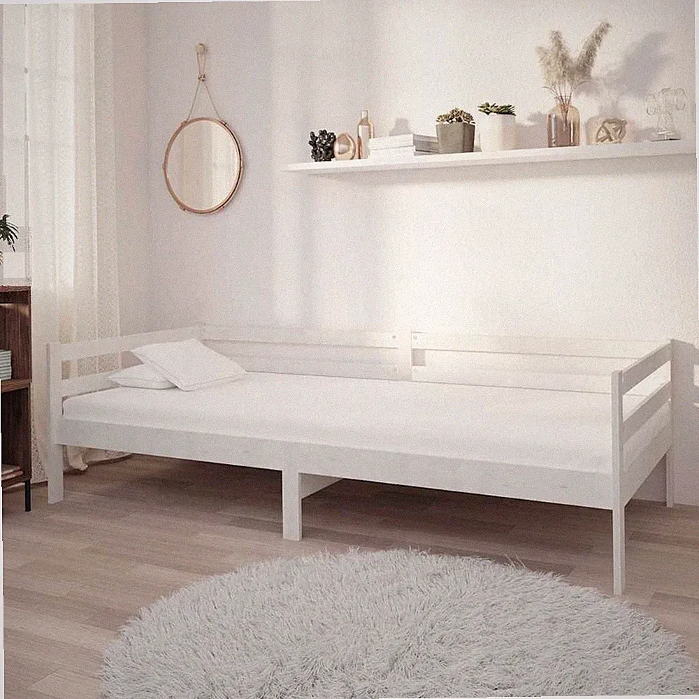 Massivholz Kiefer Tagesbett Matratze 90x200cm Bett Sofa mehrere Auswahl vidaXL
