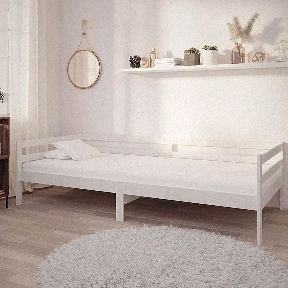 Massivholz Kiefer Tagesbett Matratze 90x200cm Bett Sofa mehrere Auswahl vidaXL