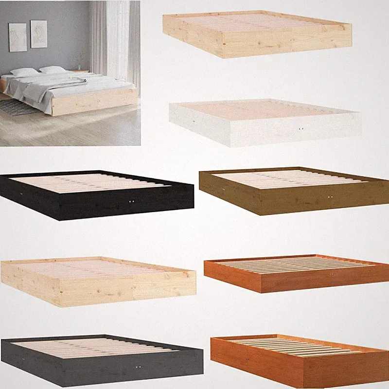 Massivholzbett Bett Bettgestell Bettrahmen Holzbett Schlafzimmerbett