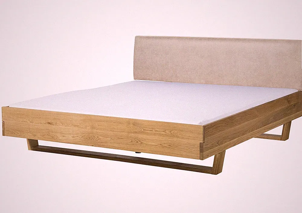 Massivholzbett Bett Doppelbett 200x200 Fichte natur Holz massiv FICHTELBERG