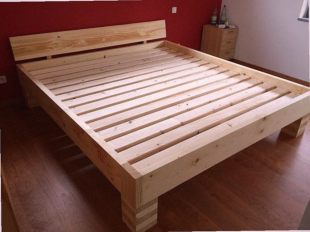 Massivholzbett / Holzbett / Doppelbett / Futonbett / Jugend-Kinderbett (Paul)