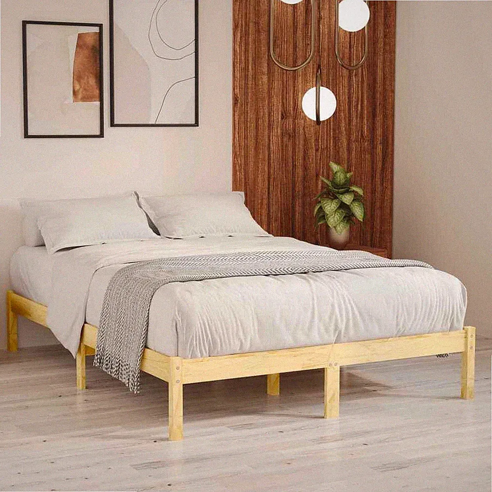 Massivholzbett Holzbett Bett Bettgestell Bettrahmen Schlafzimmerbett vidaXL