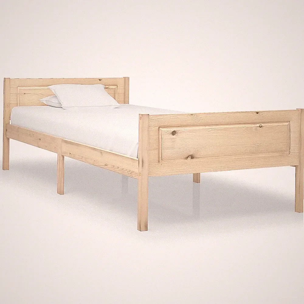 Massivholzbett Kiefernholz Bett Bettgestell Holzbett mehrere Auswahl vidaXL