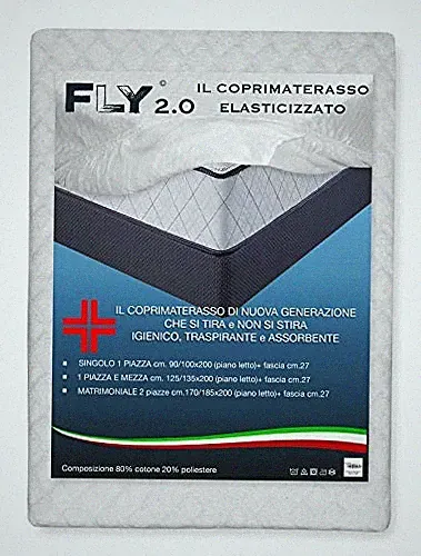 Matratzenschoner Fly 2.0 Jacquard-Frottee 90x200 cm Einzelbett elastisch
