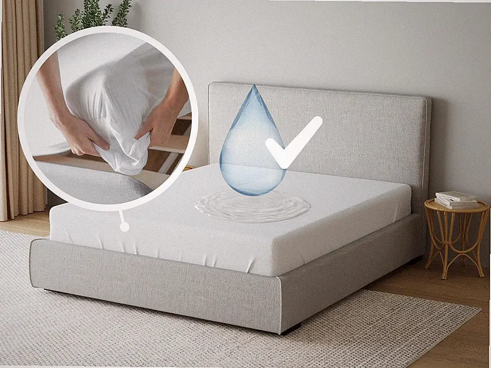 Matratzenschoner Wasserdichter Schonbezug Rundumschutzbezug