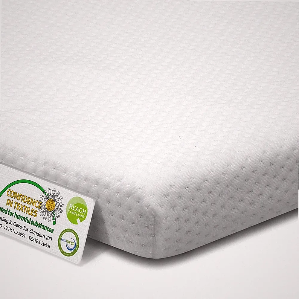 MENDALE Topper 160 x 200 cm Euro King Size Bett 6 hoch 160 x 200 cm, weiß