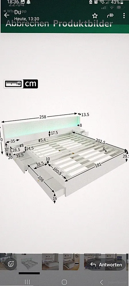 Merax Doppelbett