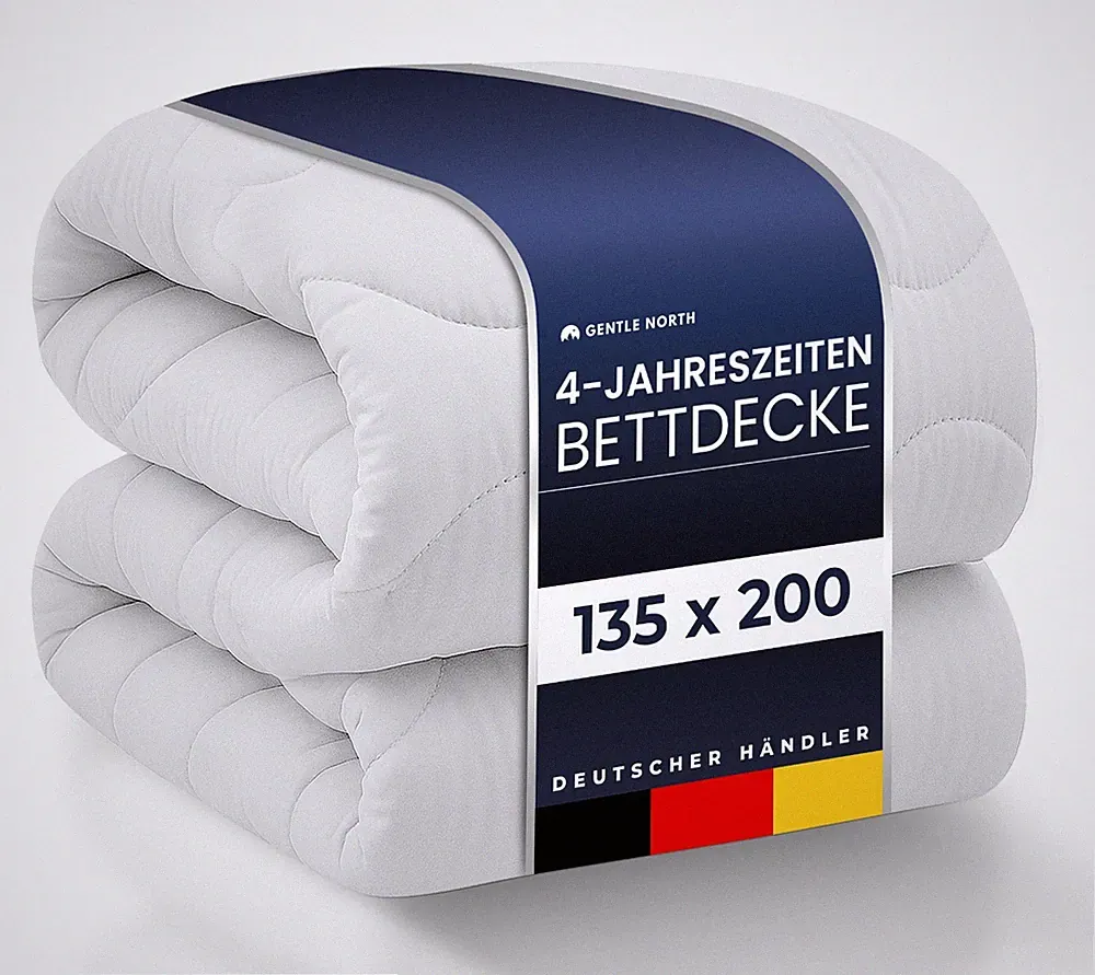 Microfaserbettdecke 4-Jahreszeiten – Sommer-, Winter- & Ganzjahresdecke