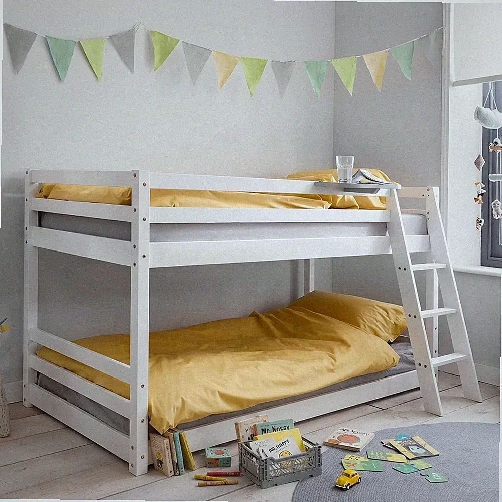 Modernes Kabinenbett für Kinder: Hilda mit Unterbett Etagenbett und Sicherheitsfunktionen