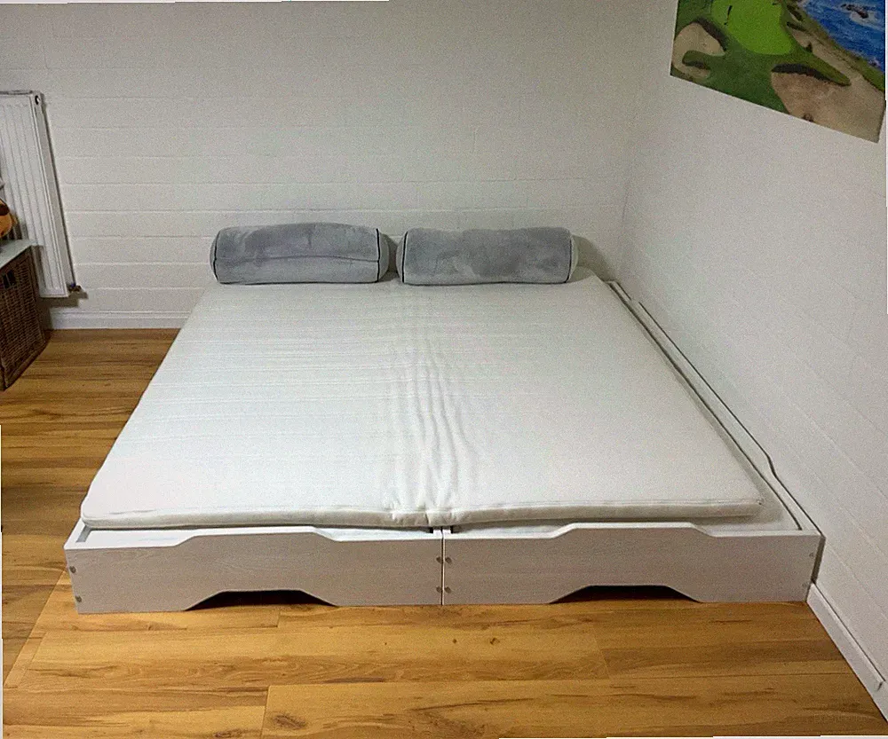 betten 100x200 weiß