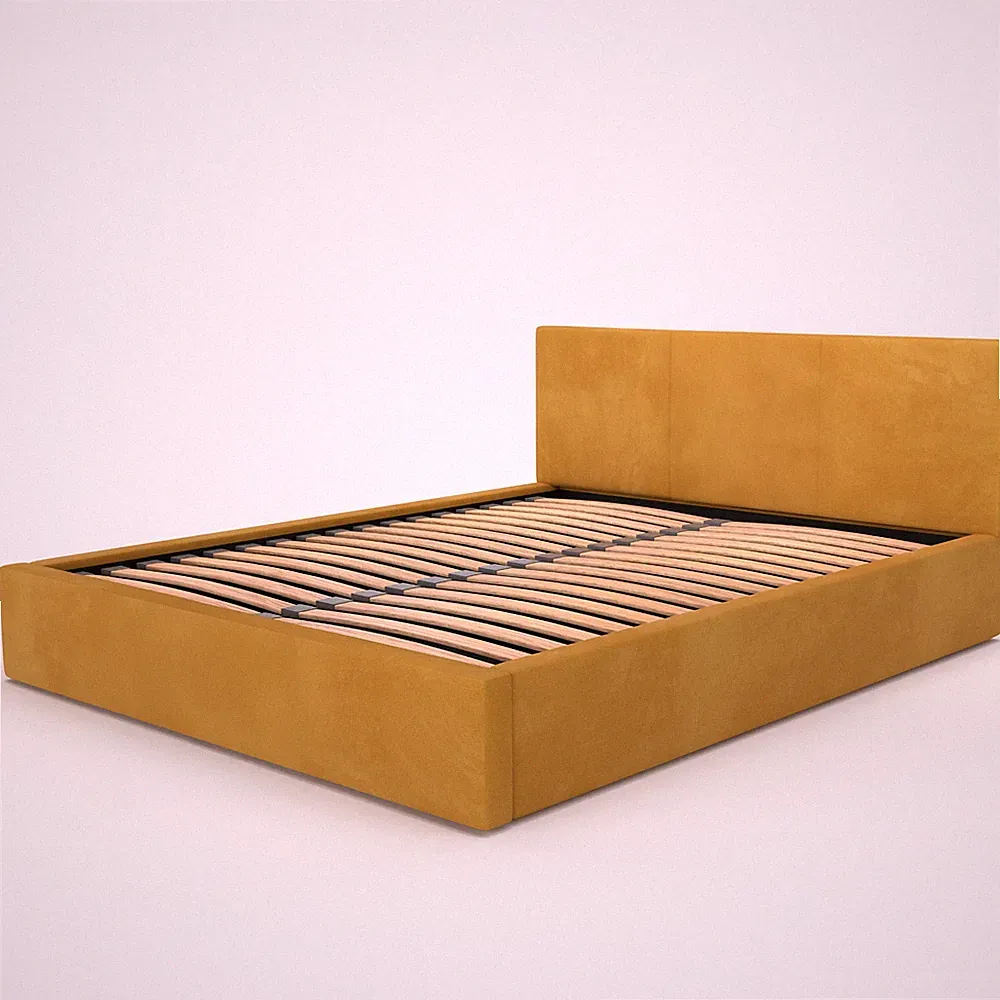 Muralo POLSTERBETT mit Kopfteil Bett mit Bettkaste Doppelbett für Schlafzimmer