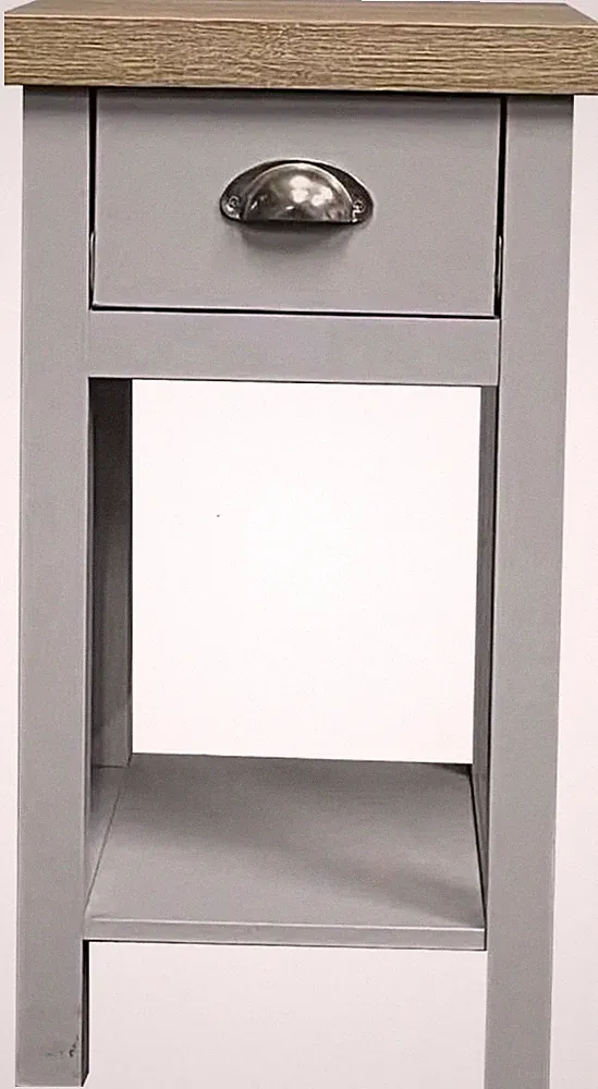Nachttisch Eiche Schrank klein Nachttisch Schlafzimmer 1 Schublade Holz