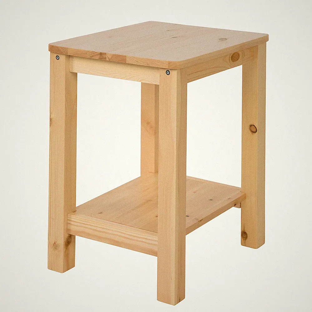 Nachttisch Holz Massiv Kiefer Beistelltisch Sofatisch Bett Ablage Homestyle4u