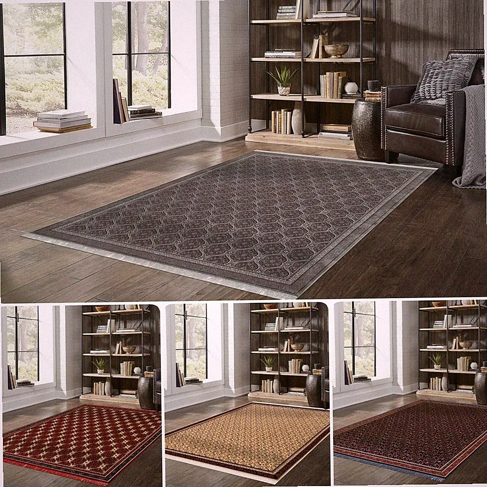 Neu Design Super Weich (Mazar) Große Teppiche Flurteppich Läufer Wohnzimmerteppich