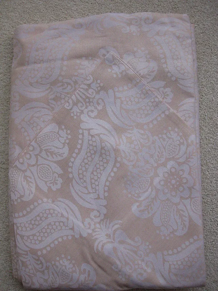 neues Damast Wende Bettwäsche Set 135x200 + 2 Kissen Jaquard starke Baumwolle