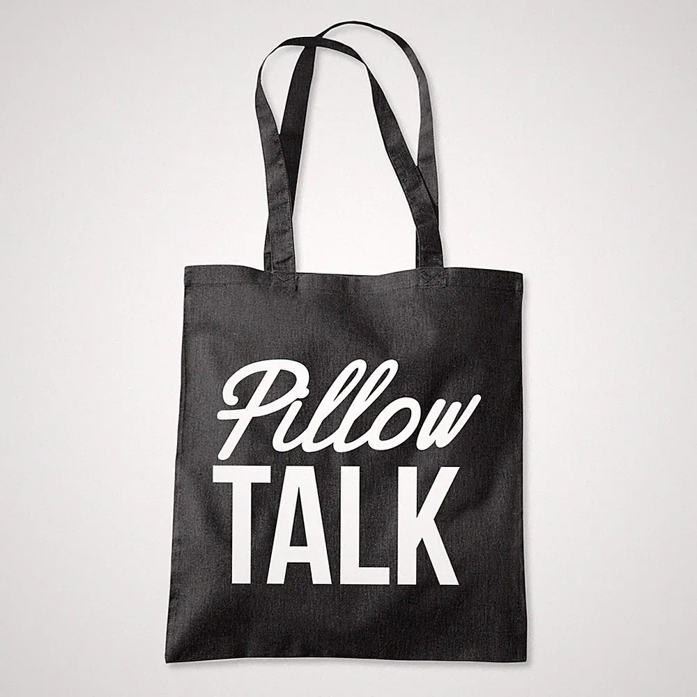 Pillow Talk Bett Schlaf Nacht Tasche Shopping Strand Shopper Tasche