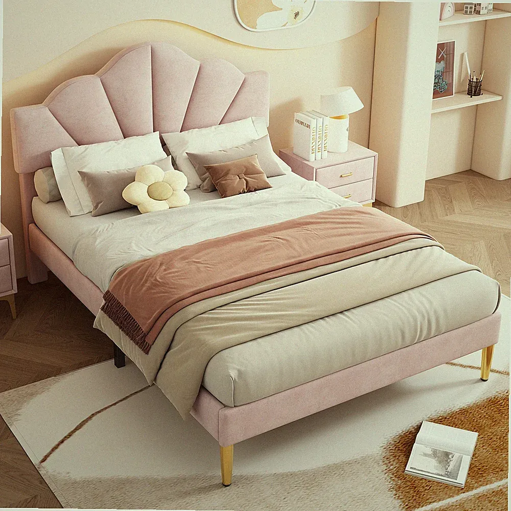 Polsterbett Doppelbett Bettgestell Lattenrost Jugendbett Einzelbett Samt Betten