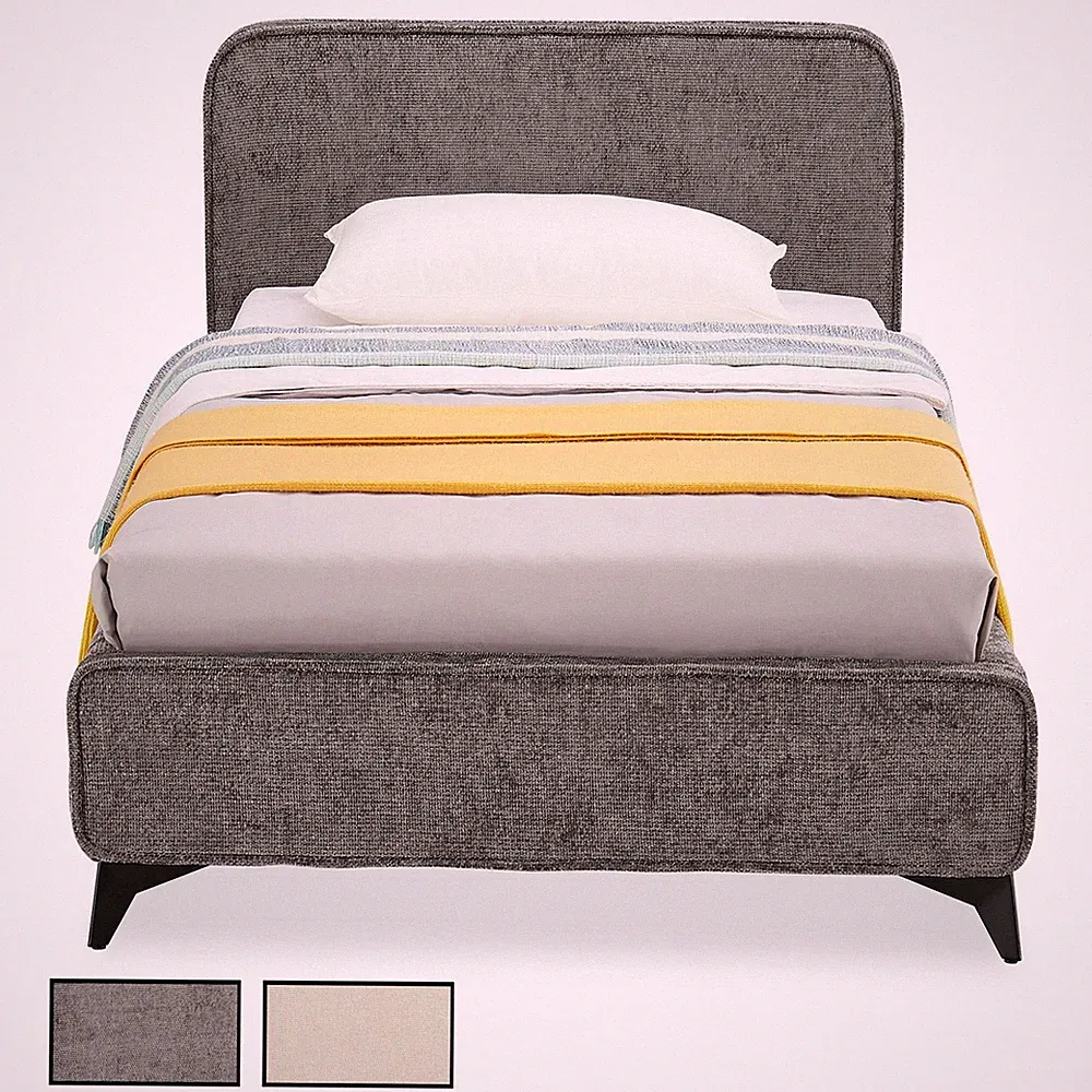 Polsterbett Einzelbett 90x200 Jugendbett