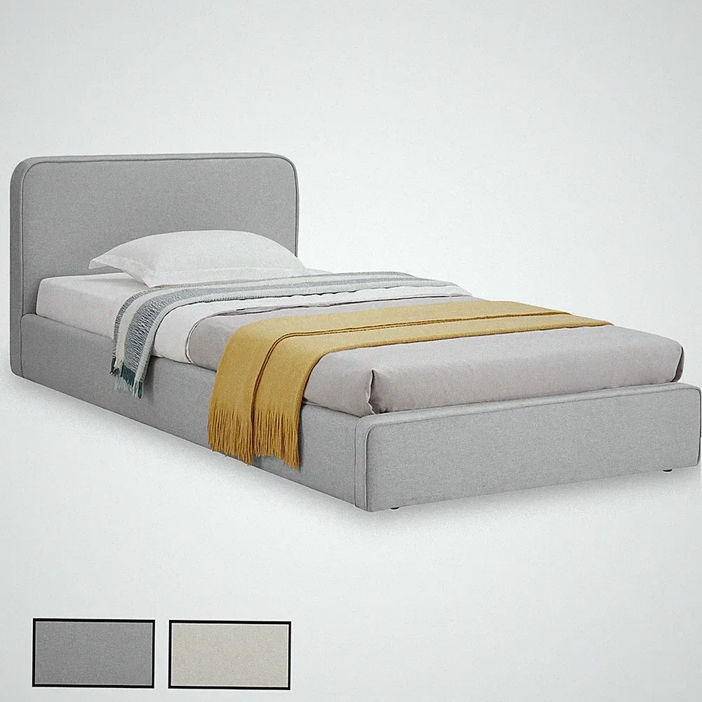 Polsterbett Einzelbett 90x200 Jugendbett
