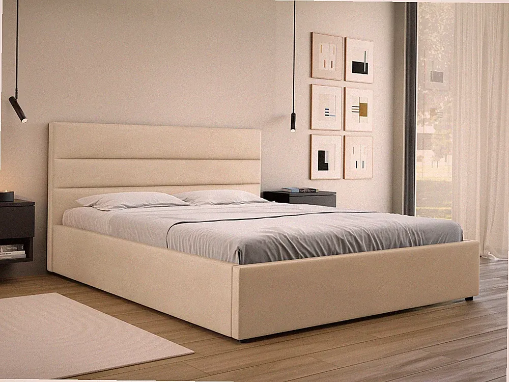 Polsterbett Elikis Bettgestell Doppelbett Lattenrost Bettkasten Schlafzimmer M24