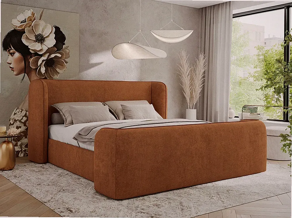 Polsterbett Inkl. Lattenrost Doppelbett EMORA CLASSIC DUO Schlafzimmerbett