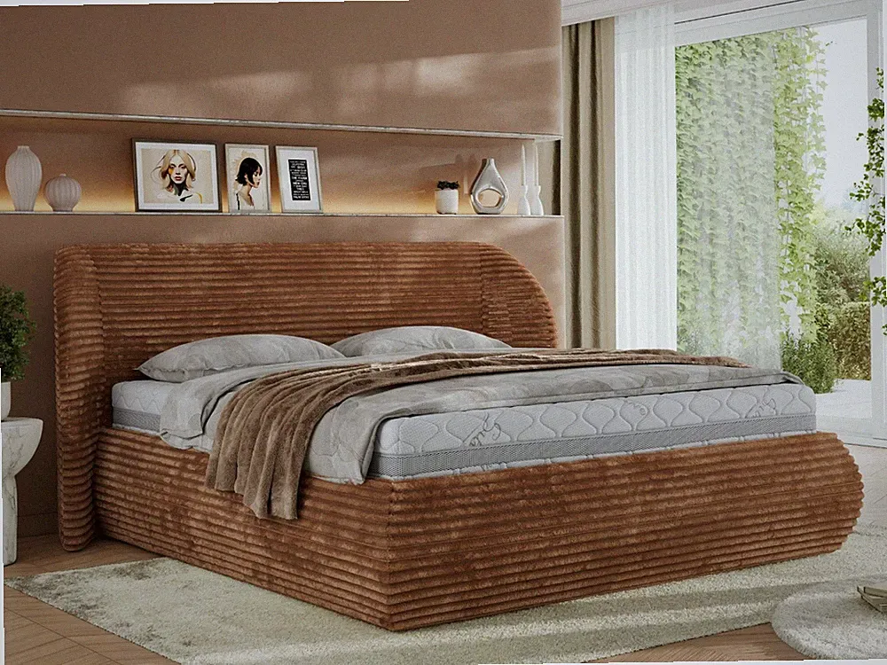 Polsterbett mit Stauraum CAELA CLASSIC Bett mit Lattenrost Bettkasten Doppelbett