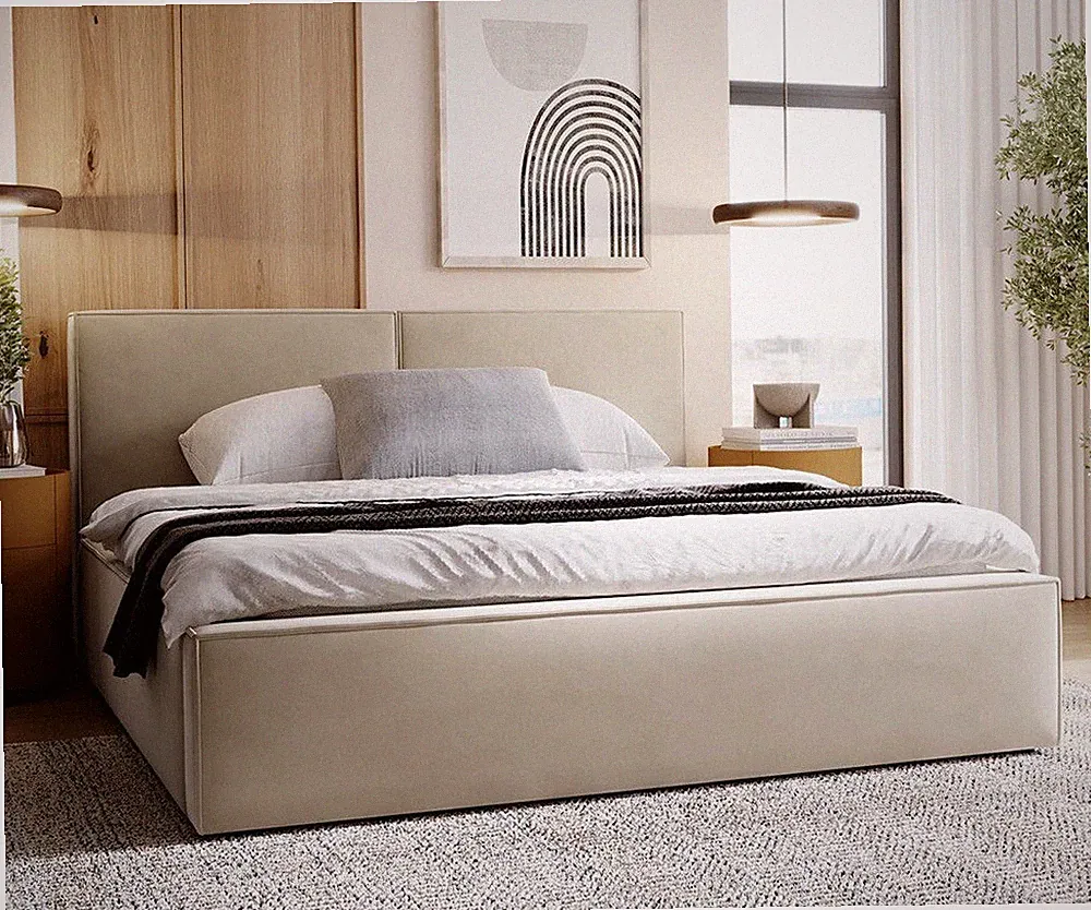 Polsterbett Santos mit Bettkasten und Lattenrost Doppelbett Ehebett Bettrahmen