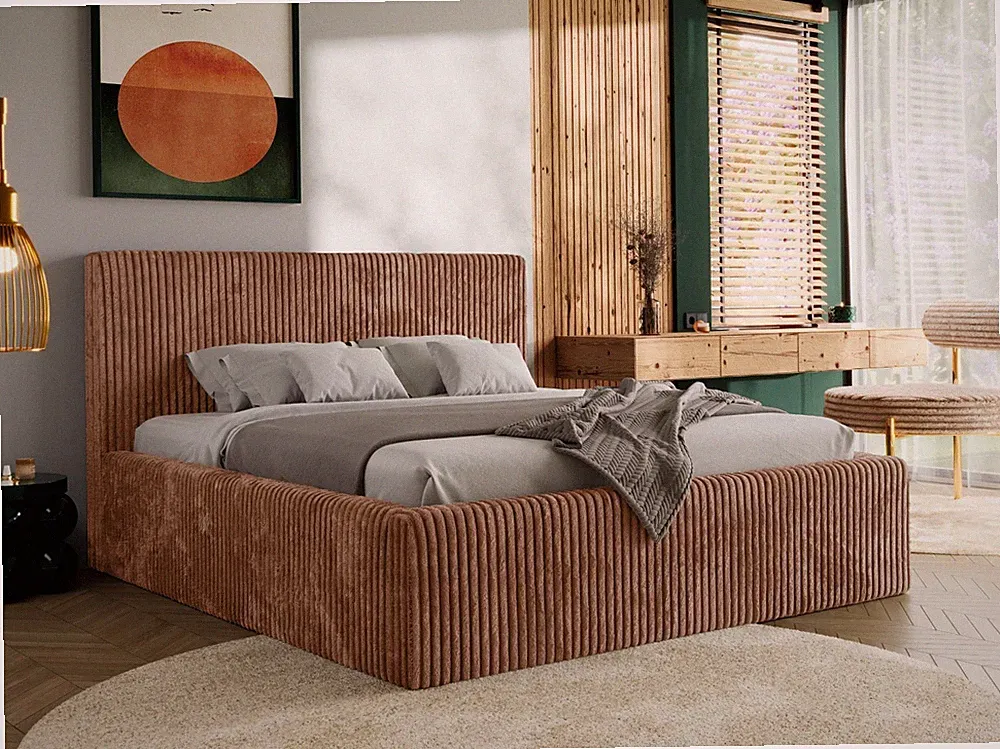 Polsterbett TILIANO CLASSIC Bettrahmen mit Stauraum Doppelbett Holzlattenrost