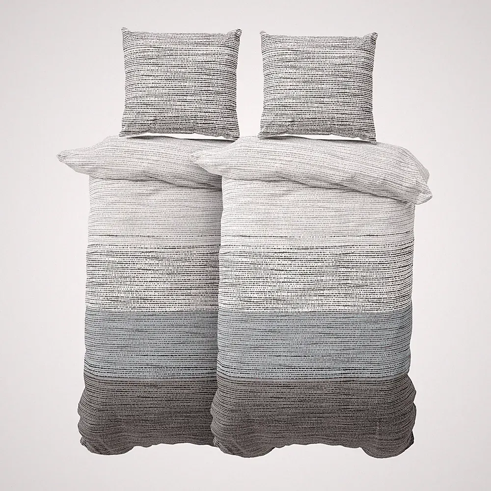 Premium Bettwäsche 135x200 4teilig Bettbezug BettwäscheSets 135x200 cm mit 2...