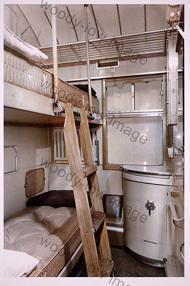 puc3120 - BR - Innenraum eines First Class Schlafwagens, Etagenbetten ect. - Druck 6x4