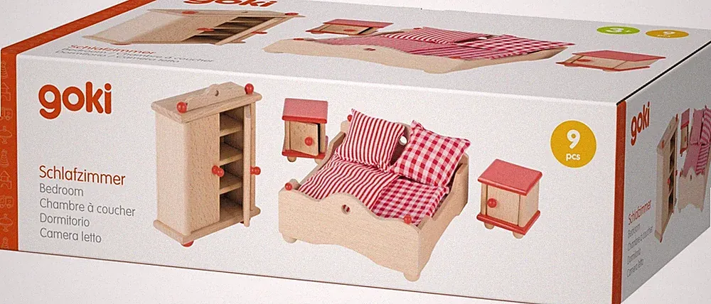 / Puppenmöbel Schlafzimmer / 4013594519540