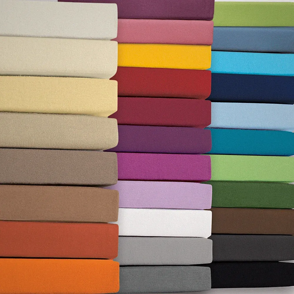 REDBEST Boxspring-Spannbettlaken "Denver" Elasthan-Jersey-Stretch